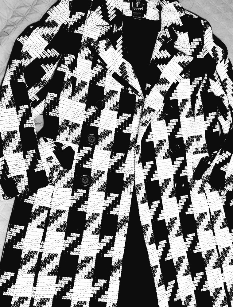I.N.C. Hounstooth coat